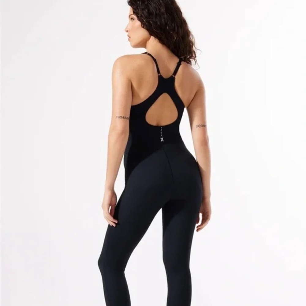 NWT Savage X Fenty Bond Babe Black Jumpsuit | Large